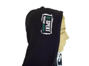 Mikina s kapucí R-SPEKT Carper black vel. M VÝPRODEJ