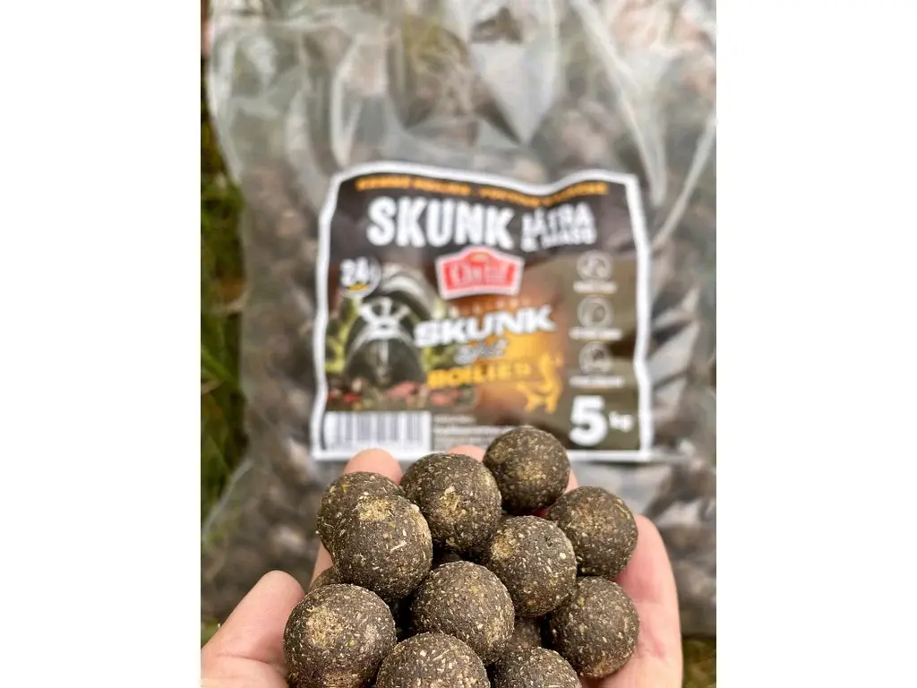 Chytil Krmné boilies - SKUNK JÁTRA&MASO 5 kg