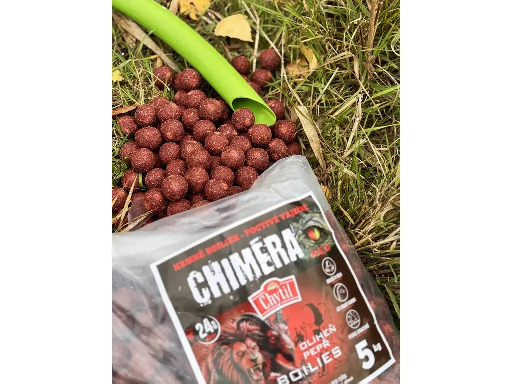 Chytil Krmné boilies - CHIMÉRA OLIHEŇ & PEPŘ 5 kg