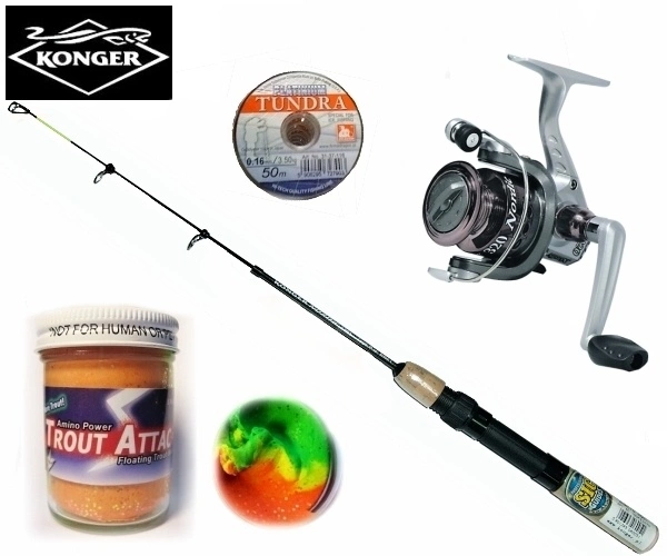 Konger set na dírky Nordic 310FD C 55 L + těsto a vlasec