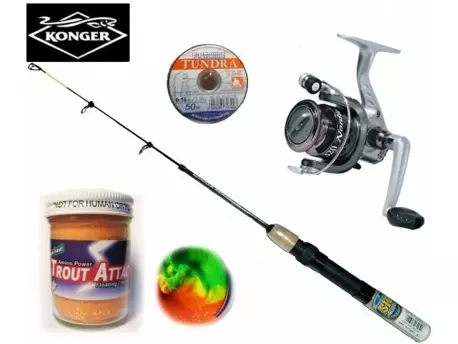 Konger set na dírky Nordic 310FD C 55 L + těsto a vlasec