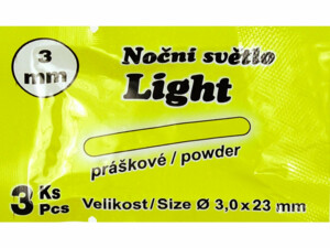 Jsa-Chemické světlo 3mm 3ks