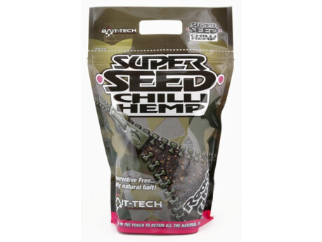 BAIT-TECH Konopí Super Seed Chilli Hemp Pouch 2kg