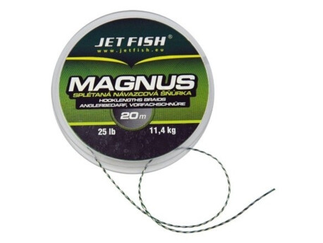 JET FISH Návazcová šňůrka Magnus 25lb - 20 m