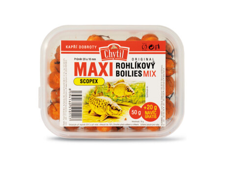 CHYTIL Rohlíkový boilies Maxi Mix