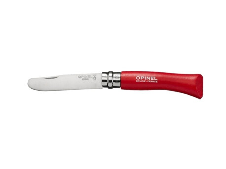 My first OPINEL VR N°07 Inox, 8 cm, red