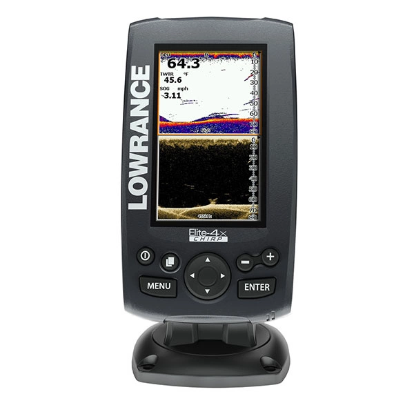 LOWRANCE Elite-4X Chirp + BATERIE A NABÍJEČKA ZDARMA!!