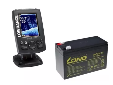 LOWRANCE Elite-3X DSI + baterie ZDARMA!!