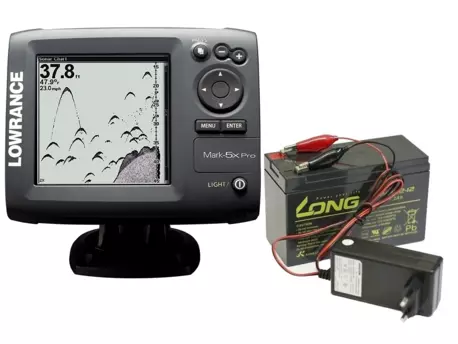 LOWRANCE Mark-5x PRO + BATERIE A NABÍJEČKA ZDARMA!