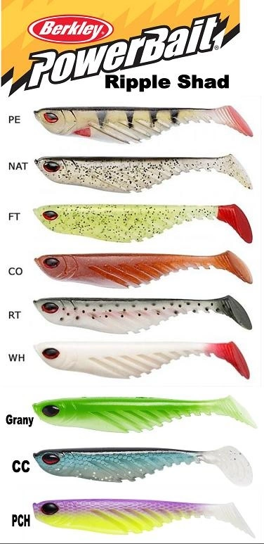 BERKLEY Riper Ripple Shad Powerbait 13cm