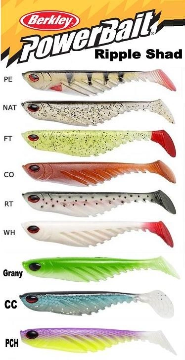 BERKLEY Riper Ripple Shad Powerbait 13cm