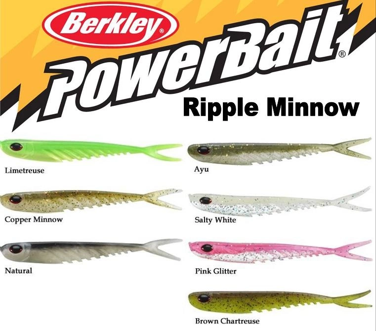 BERKLEY Smáček Ripple Minnow Powerbait 12,5cm