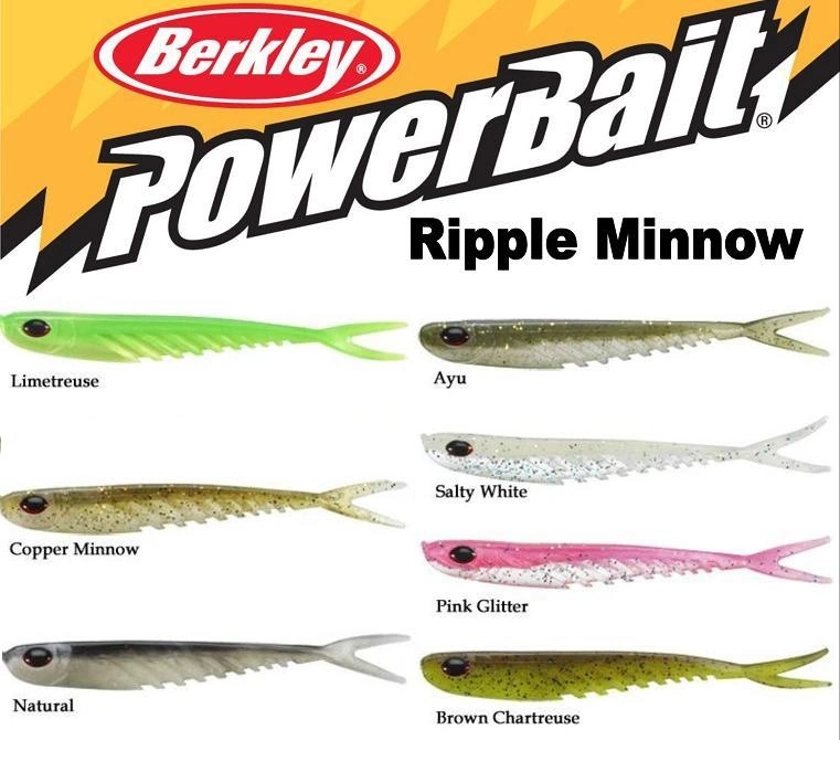 BERKLEY Smáček Ripple Minnow Powerbait 12,5cm