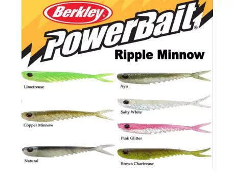 BERKLEY Smáček Ripple Minnow Powerbait 15cm