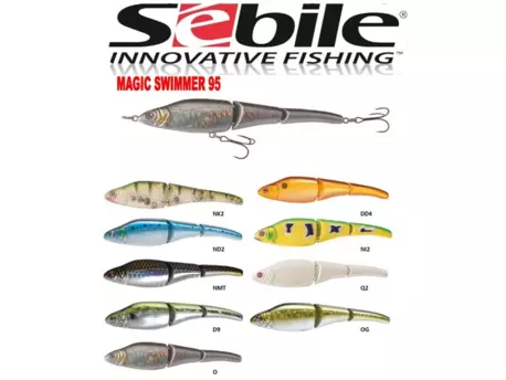 SÉBILE Wobler Magic Swimmer 9,5cm