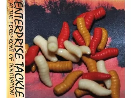 ENTERPRISE TACKLE Imitace červů a larev - moučný červ VÝPRODEJ