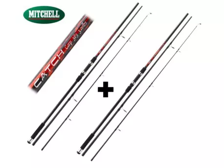 Kaprový prut Mitchell Catch Carp 3,90m 1+1 ZDARMA
