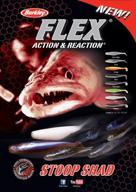 BERKLEY Riper Flex STOOP SHAD 7,5cm