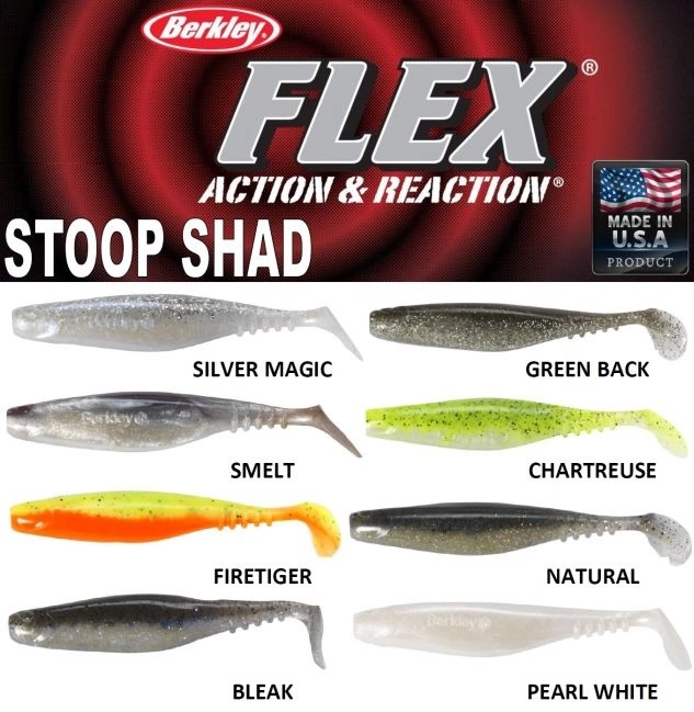BERKLEY Riper Flex STOOP SHAD 7,5cm