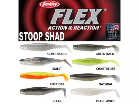 BERKLEY Riper Flex STOOP SHAD 7,5cm