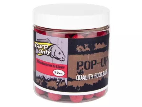 Plovoucí boilies CARP ONLY Bloodworm & Liver 100g