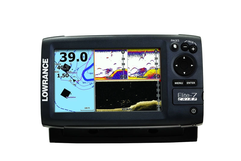 Lowrance Elite-7 CHIRP GPS + BATERIE A NABÍJEČKA ZDARMA!
