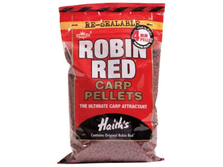 DYNAMITE BAITS Pellets- Robin Red NOT DRILLED 4mm 900g