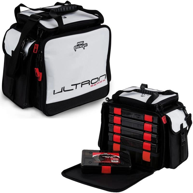 FOX Přívlačová taška Rage Ultron Luggage Large Stacker + 8 boxů Stack N ...