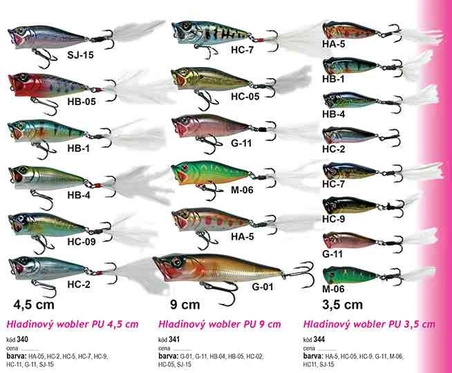 RIVER2SEA Hladinový wobler - PU 3,5cm