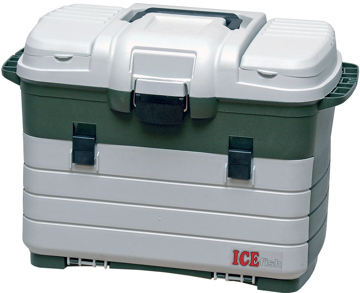 ICE FISH Multifunkční plastový box - velký, vláčecí