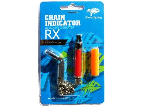 GIANTS FISHING Řetízkový indikátor Chain Indicator RX Red/Orange