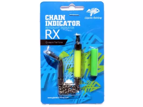 GIANTS FISHING Řetízkový indikátor Chain Indicator RX Green/Yellow