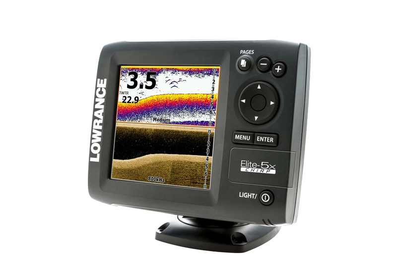 Lowrance ELITE-5X CHIRP + BATERIE A NABÍJEČKA ZDARMA!