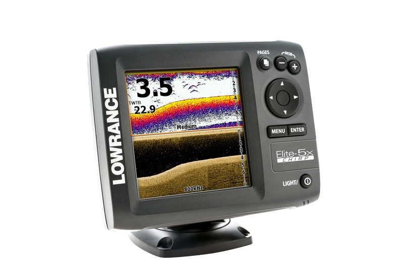 Lowrance ELITE-5X CHIRP + BATERIE A NABÍJEČKA ZDARMA!