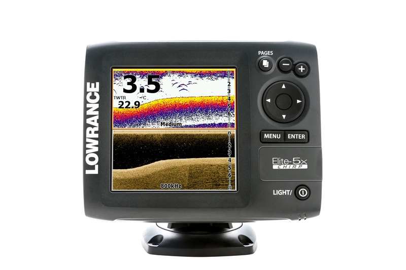 Lowrance ELITE-5X CHIRP + BATERIE A NABÍJEČKA ZDARMA!
