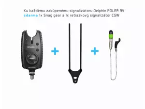 DELPHIN ROLER 9V + CSWII + SNAG-GEAR Al