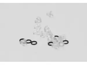 DELPHIN Gumové stopery s mikrokrúžkom / 20 + 10ks