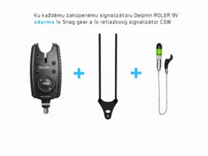 DELPHIN Signalizátor pro ROLER 9V +CSW2 +Snag Gear