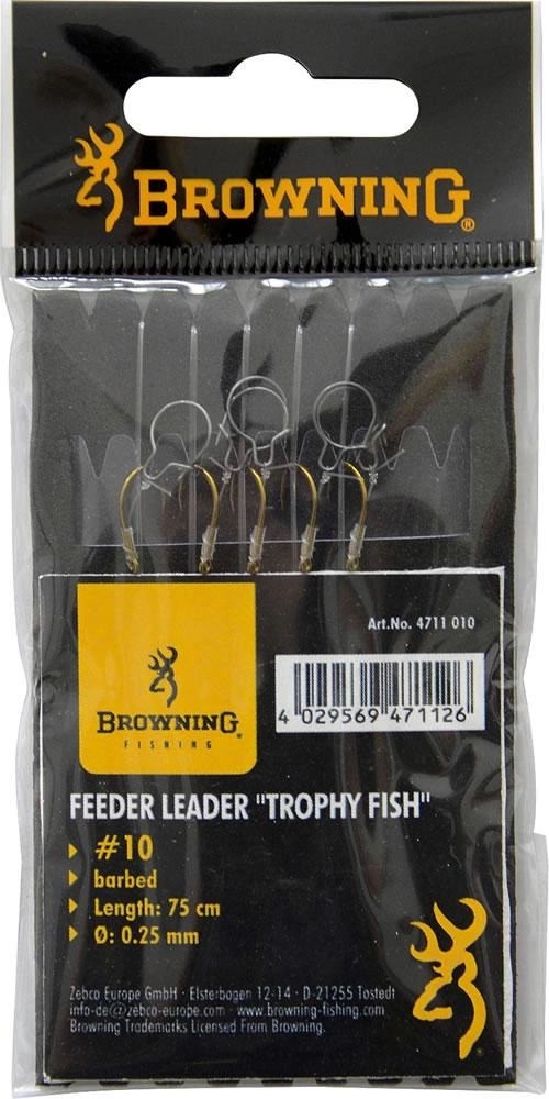 BROWNING Návazec Feeder Trophy Fish 75cm VÝPRODEJ
