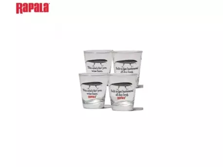 Rapala Shot Glass 4ks