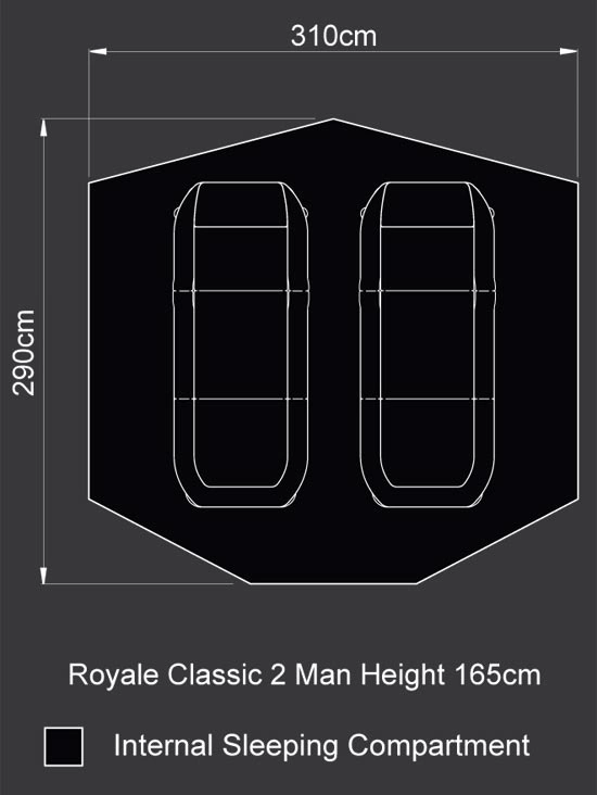 FOX Royale Classic 2 man Bivvy