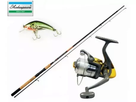 Shakespeare prut Performance Spin 2,7m + naviják + vobler Zdarma!