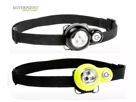 Silverpoint Outdoor Čelovka Dragonfly Black + čelovka Dragonfly Neon