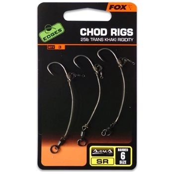 FOX hotové návazce Edges Ready Tied Chod Rigs 🎣 Na Soutoku