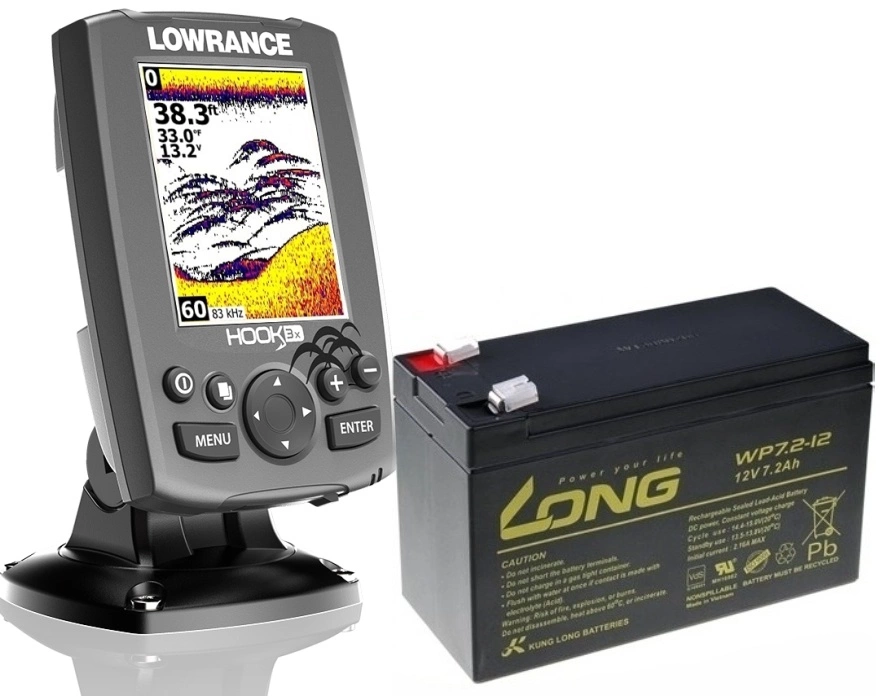LOWRANCE Hook-3X + baterie ZDARMA!!