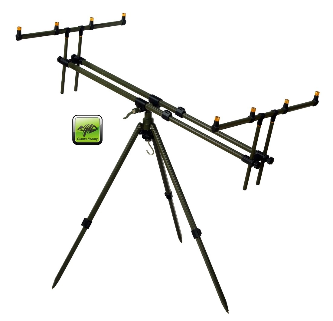 GIANTS FISHING Stojan Tripod Army 4 Rods
