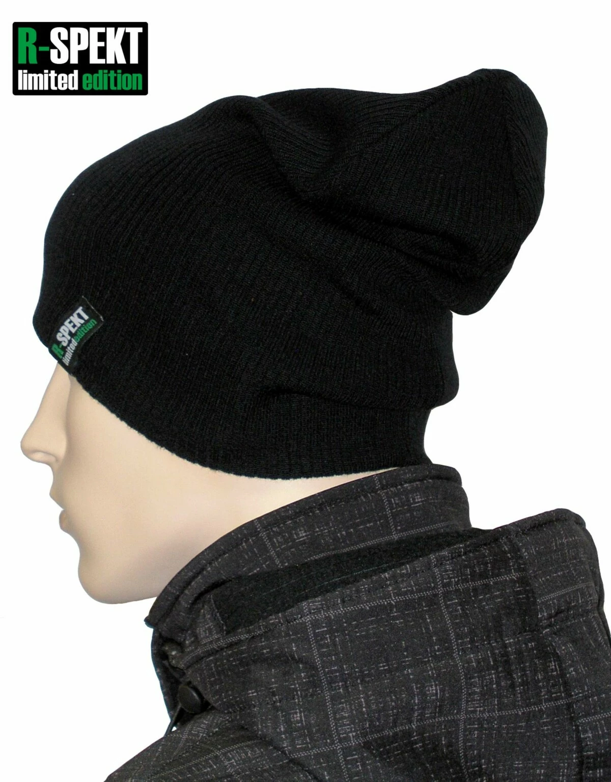 R-SPEKT Kulich slouch beanie style černý