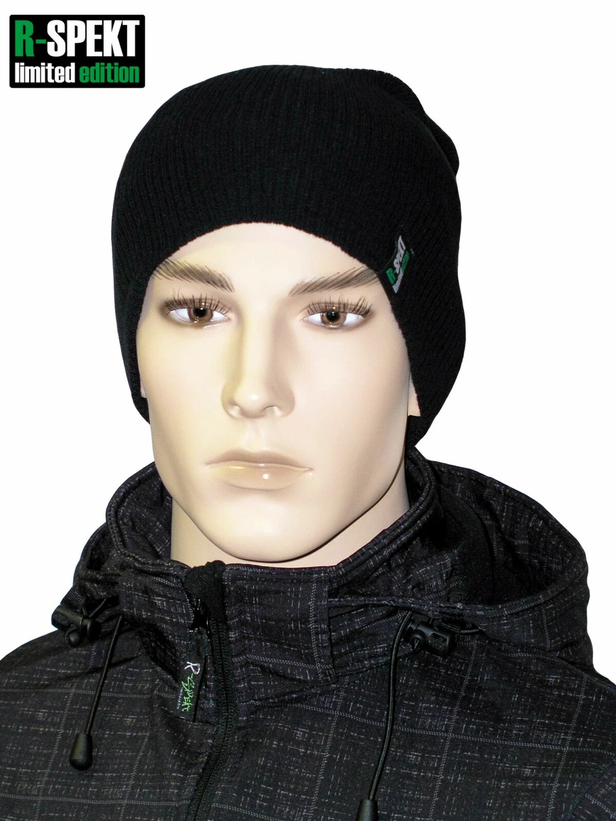 R-SPEKT Kulich slouch beanie style černý