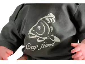 R-SPEKT Triko Baby body Carp friend khaki