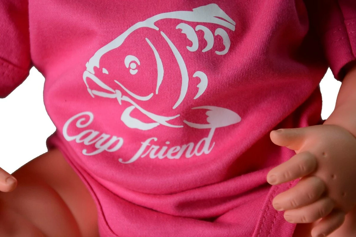 R-SPEKT Baby body Carp friend pink